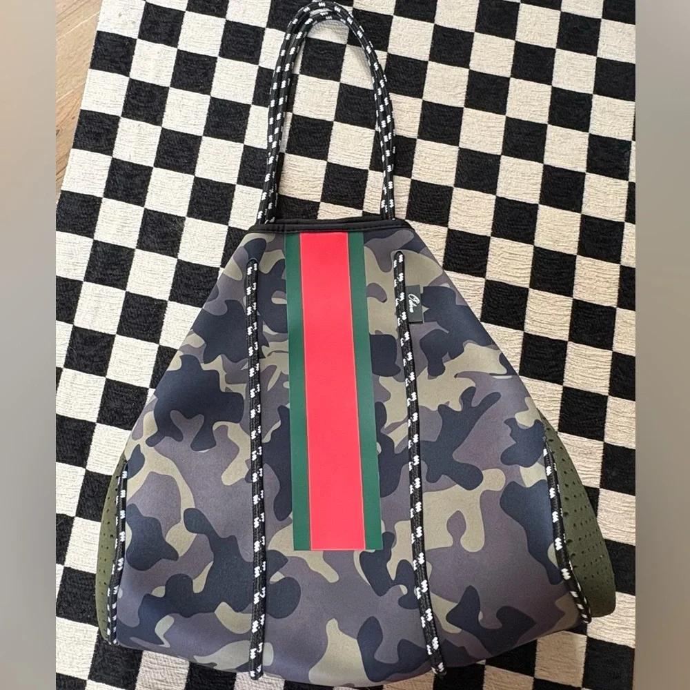 Neoprene Camouflage Tote